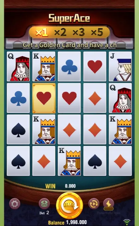 Super Ace game screenshot